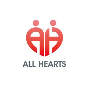 TAKAYAMA DESIGN (Harurino)さんの株式会社『ALL　HEARTS』　のロゴ作成への提案