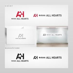 Yolozu (Yolozu)さんの株式会社『ALL　HEARTS』　のロゴ作成への提案