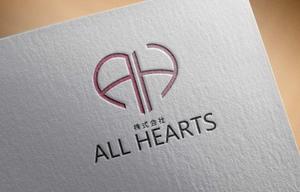 kuriu (kuriu)さんの株式会社『ALL　HEARTS』　のロゴ作成への提案