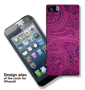 Big moon design (big-moon)さんのiPhone５用カバーのデザイン募集③サイケ・ノンジャンル柄への提案