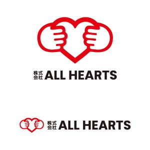 tsujimo (tsujimo)さんの株式会社『ALL　HEARTS』　のロゴ作成への提案
