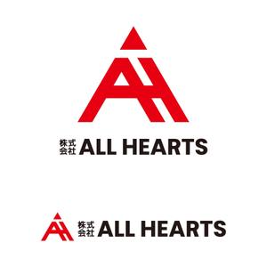 tsujimo (tsujimo)さんの株式会社『ALL　HEARTS』　のロゴ作成への提案
