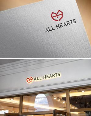 清水　貴史 (smirk777)さんの株式会社『ALL　HEARTS』　のロゴ作成への提案