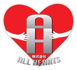 ライト　ジャズミンサヤカ (jasmine_s_wright)さんの株式会社『ALL　HEARTS』　のロゴ作成への提案