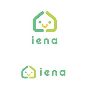 marutsuki (marutsuki)さんの訪問看護ステーション『iena』のロゴへの提案