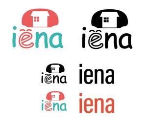 KIITOS (ya_lanc2020)さんの訪問看護ステーション『iena』のロゴへの提案