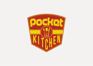 Caleb（ケイレブ） (SupernovaDesign)さんの「Pocket Kitchen」のロゴ作成への提案