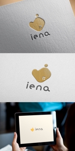 カワシーデザイン (cc110)さんの訪問看護ステーション『iena』のロゴへの提案