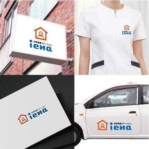 ninaiya (ninaiya)さんの訪問看護ステーション『iena』のロゴへの提案