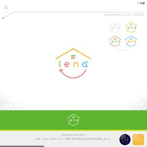 okam- (okam_free03)さんの訪問看護ステーション『iena』のロゴへの提案