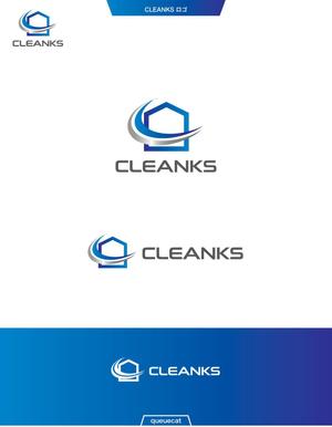 queuecat (queuecat)さんの清掃会社のロゴ　【　CLEANKS　】への提案