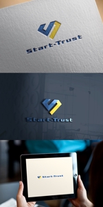カワシーデザイン (cc110)さんのカーコーティング、カーフィルム（施工・販売）会社 START TRUSTのロゴへの提案