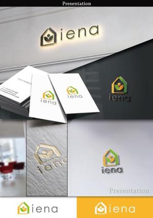 VNFdesign (late_design)さんの訪問看護ステーション『iena』のロゴへの提案