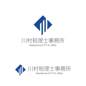 Thunder Gate design (kinryuzan)さんの川村税理士事務所のロゴへの提案