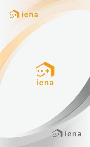 Gold Design (juncopic)さんの訪問看護ステーション『iena』のロゴへの提案