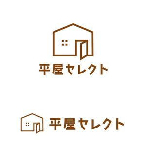 marutsuki (marutsuki)さんの平屋専門店　　『平屋セレクト』　のロゴへの提案