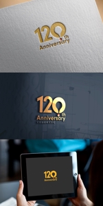カワシーデザイン (cc110)さんの創業120周年記念ロゴへの提案