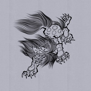 tamatsune (tamatsune)さんのスカジャン用　刺繍イラスト（牡丹に唐獅子）への提案