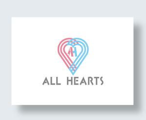 IandO (zen634)さんの株式会社『ALL　HEARTS』　のロゴ作成への提案
