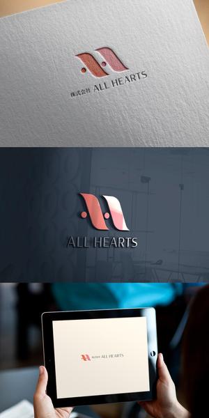kosk_Design (cc110)さんの株式会社『ALL　HEARTS』　のロゴ作成への提案