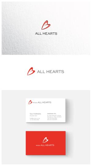 ainogin (ainogin)さんの株式会社『ALL　HEARTS』　のロゴ作成への提案