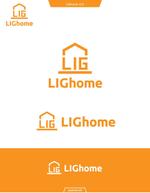 queuecat (queuecat)さんの工務店　LIGhome　の　ロゴ作成への提案