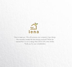RYUNOHIGE (yamamoto19761029)さんの訪問看護ステーション『iena』のロゴへの提案