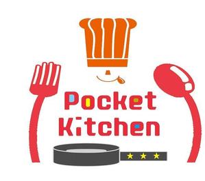 azuyanさんの「Pocket Kitchen」のロゴ作成への提案