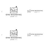 holy245 (holy245)さんの山陰旅フォト-ONE WEDDING-のロゴ製作への提案