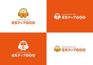 d-graphic  (d-graphic)さんの介護施設デイサービスのガラス面のフィルムデザイン、ロゴデザイン等への提案