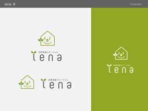 Y's Factory (ys_factory)さんの訪問看護ステーション『iena』のロゴへの提案
