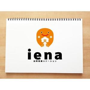 yusa_projectさんの訪問看護ステーション『iena』のロゴへの提案