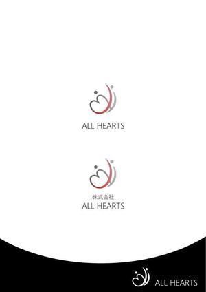 tatuya.h (05250704nahochi)さんの株式会社『ALL　HEARTS』　のロゴ作成への提案