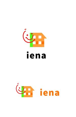 yuu--ga (yuu--ga)さんの訪問看護ステーション『iena』のロゴへの提案