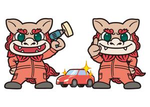 aureolin86 (aureolin86)さんの狛犬　キャラクターへの提案