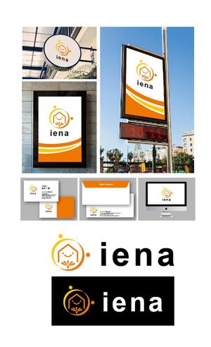 K-J (king_j)さんの訪問看護ステーション『iena』のロゴへの提案