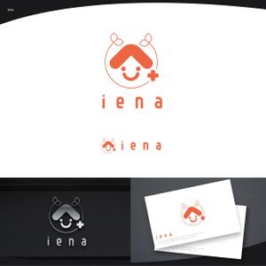 脇　康久 (ワキ ヤスヒサ) (batsdesign)さんの訪問看護ステーション『iena』のロゴへの提案