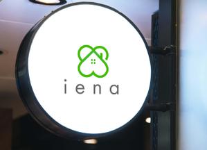Yogi_design (chihiro2222)さんの訪問看護ステーション『iena』のロゴへの提案