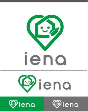 CF-Design (kuma-boo)さんの訪問看護ステーション『iena』のロゴへの提案