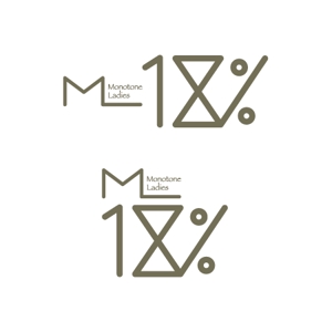 柏　政光 (scoop-mkashiwa)さんのアパレルブランド「18％」のロゴへの提案