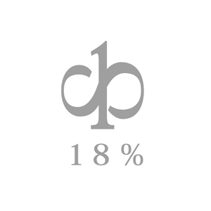 加藤龍水 (ryusui18)さんのアパレルブランド「18％」のロゴへの提案
