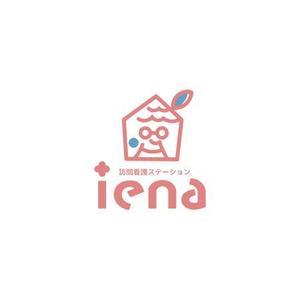 cham (chamda)さんの訪問看護ステーション『iena』のロゴへの提案