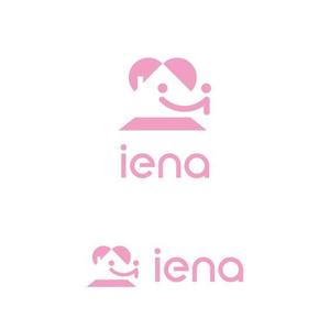 Thunder Gate design (kinryuzan)さんの訪問看護ステーション『iena』のロゴへの提案