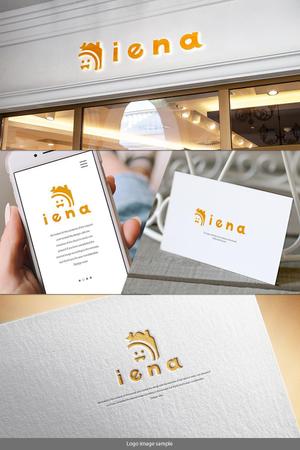 design vero (VERO)さんの訪問看護ステーション『iena』のロゴへの提案