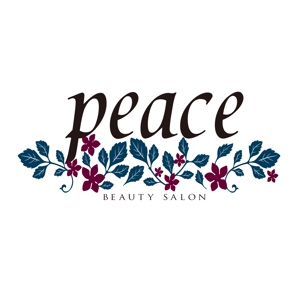 koike2009さんの「peace」のロゴ作成への提案