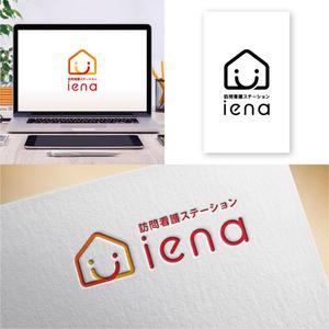 Hi-Design (hirokips)さんの訪問看護ステーション『iena』のロゴへの提案