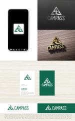 tog_design (tog_design)さんのキャンプ用品レンタルサービス「CAMPASS」のロゴデザインへの提案