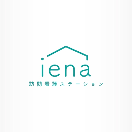 IROHA-designさんの訪問看護ステーション『iena』のロゴへの提案
