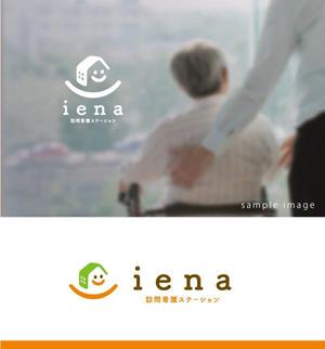 smoke-smoke (smoke-smoke)さんの訪問看護ステーション『iena』のロゴへの提案