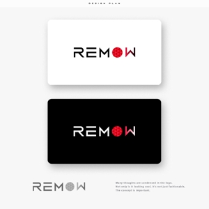 ひのとり (hinotori)さんの【急募】「REMOW株式会社」のロゴ制作への提案